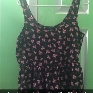 American eagle ruffle tank
